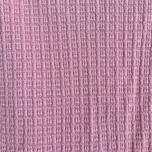 Women’s True Craft size medium gently used dusty rose colored cropped cardigan - Picture 3 of 5